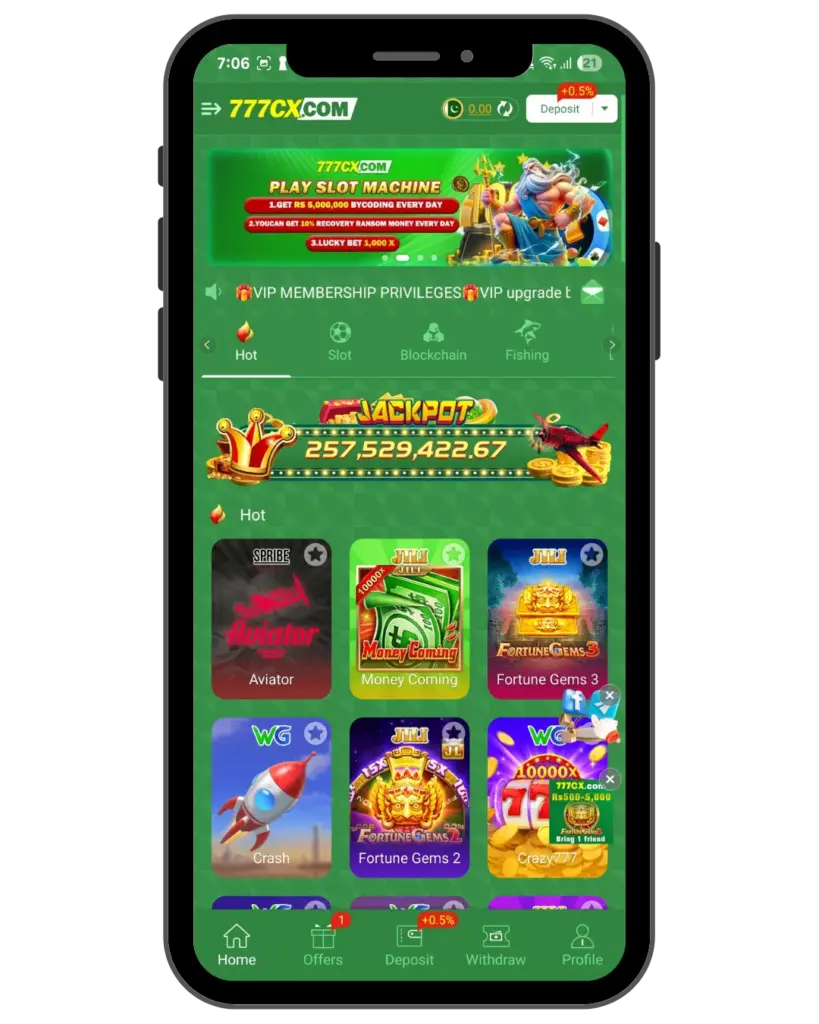 777CX Game 2